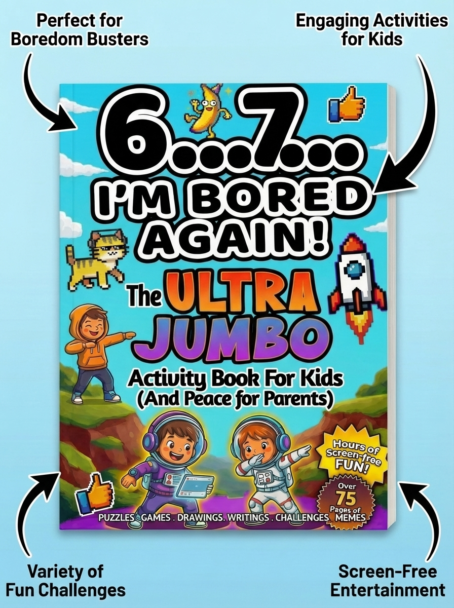I'm Bored Again! Activity Book - Image 1